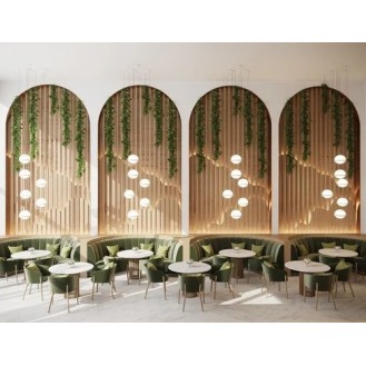 Velvet Plate Restaurant Interior Design