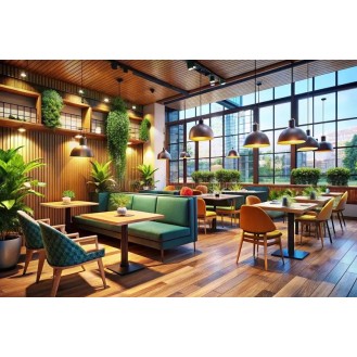 Opal Dish Restaurant Interior Design