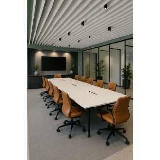  Modern, well-equipped conference room or meeting room. 