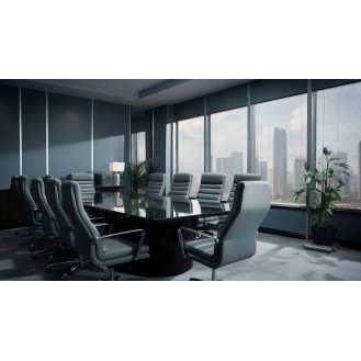 Modern corporate conference room