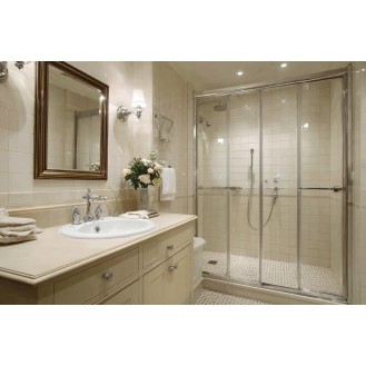 Classic Bathroom Design With A Separate Shower Area Classic Bathroom Design With A Separate Shower Area