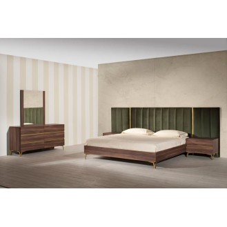 VelvetAura Signature Fabric Bed AIF005
