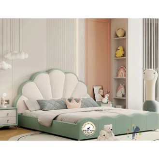 VelvetGrove Modern Fabric Bed AIF007