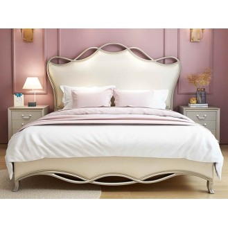 Velvet Crest Fabric Bed AIF012