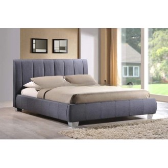 VelvetEdge Luxe Upholstered Bed AIF023