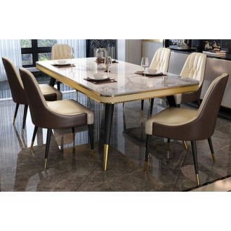 Regalia Elite Dining Set 6 Chairs with 1 Table AIF070