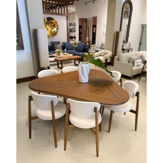 Regal Haven Dining Set 6 Chairs with 1 Table AIF074